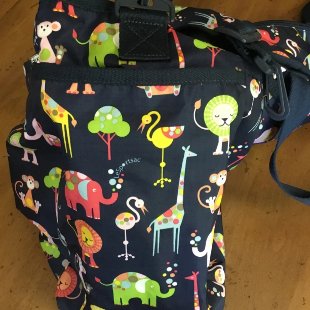 LeSportsac Ryan Baby Tote-Zoo Cute Bag